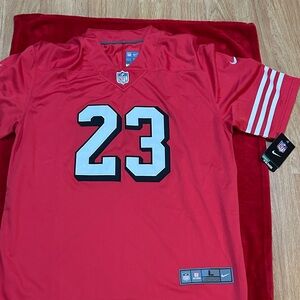 Nike Scarlet NFL Jersey with Number 23